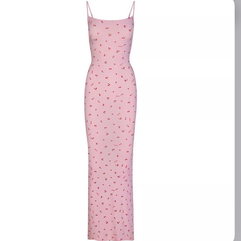 SKIMS  Cherry print 🍒 lounge dress